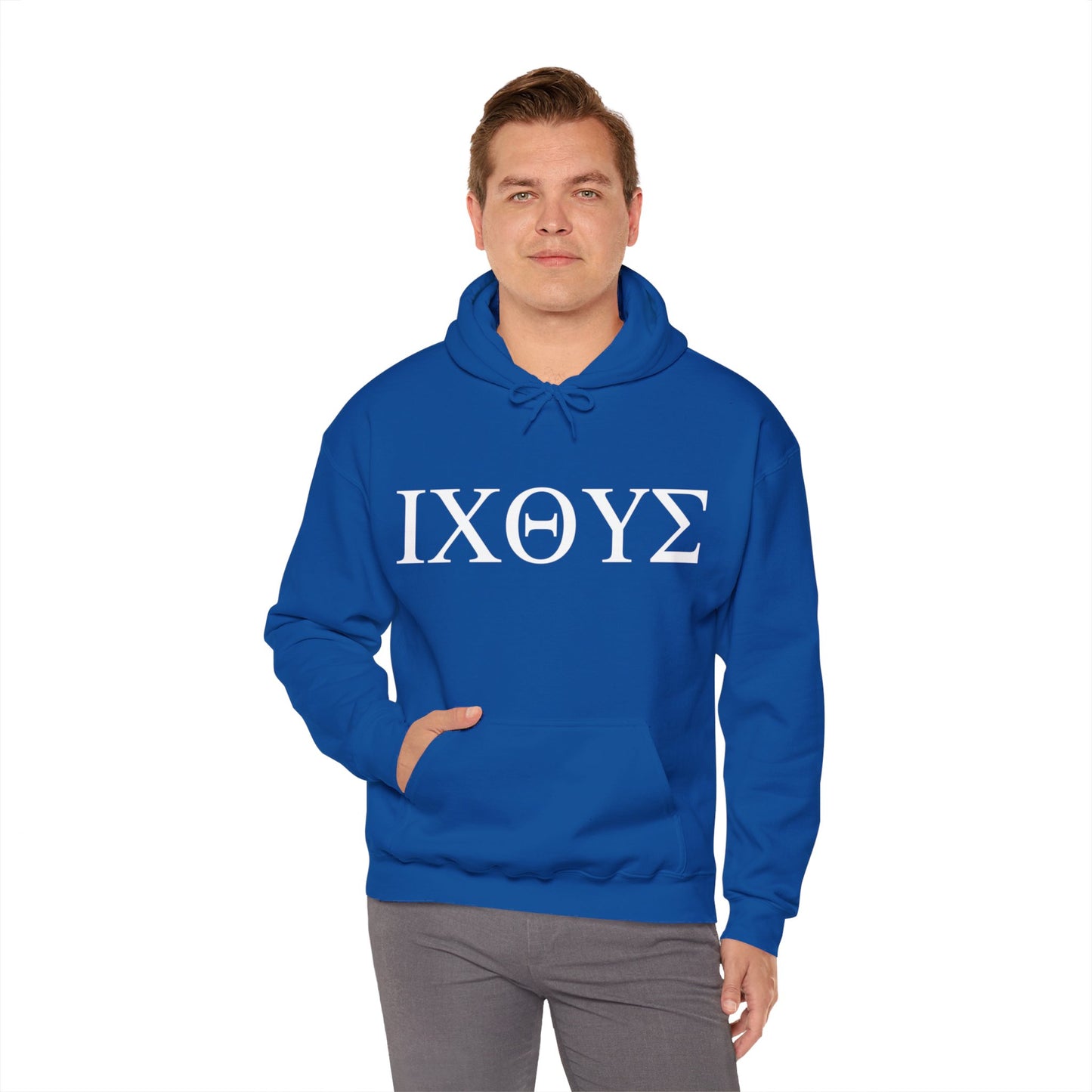 ICHTHYS Hooded Gildan Sweatshirt