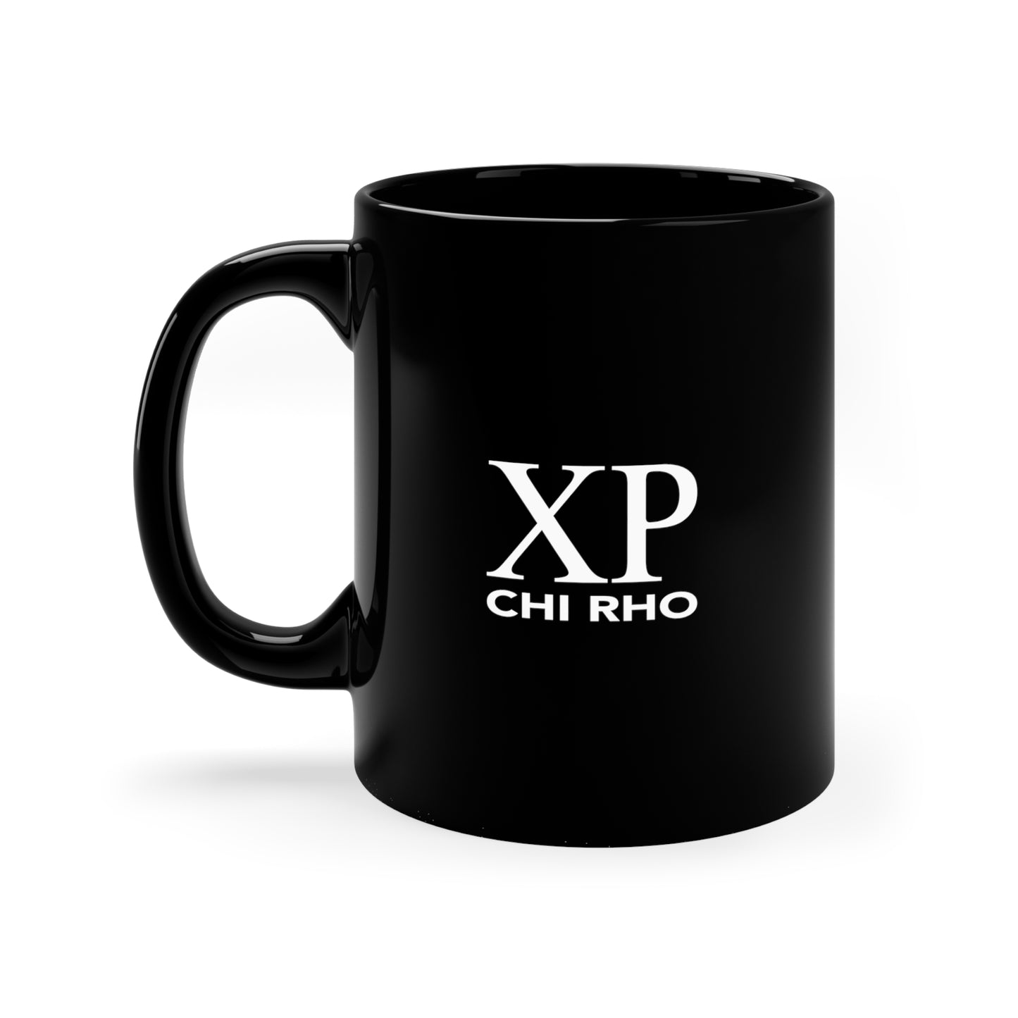 Chi Rho Mug - Black - 11oz