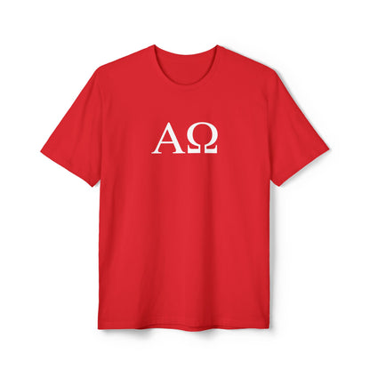 Alpha Omega Full Letters T-Shirt