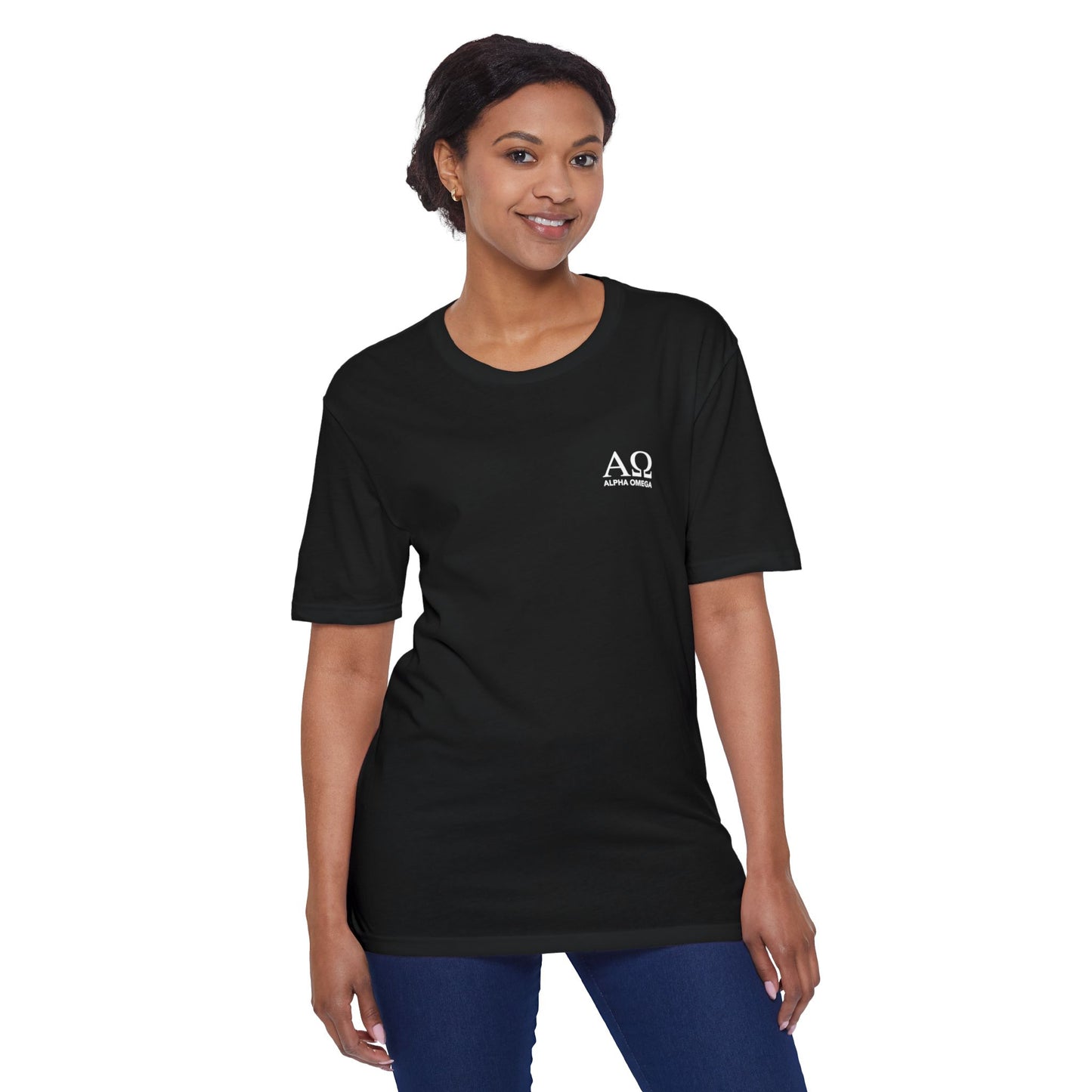 Alpha Omega Basic Letters T-Shirt