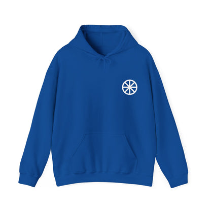 ICHTHYS Wheel Gildan Hooded Sweatshirt