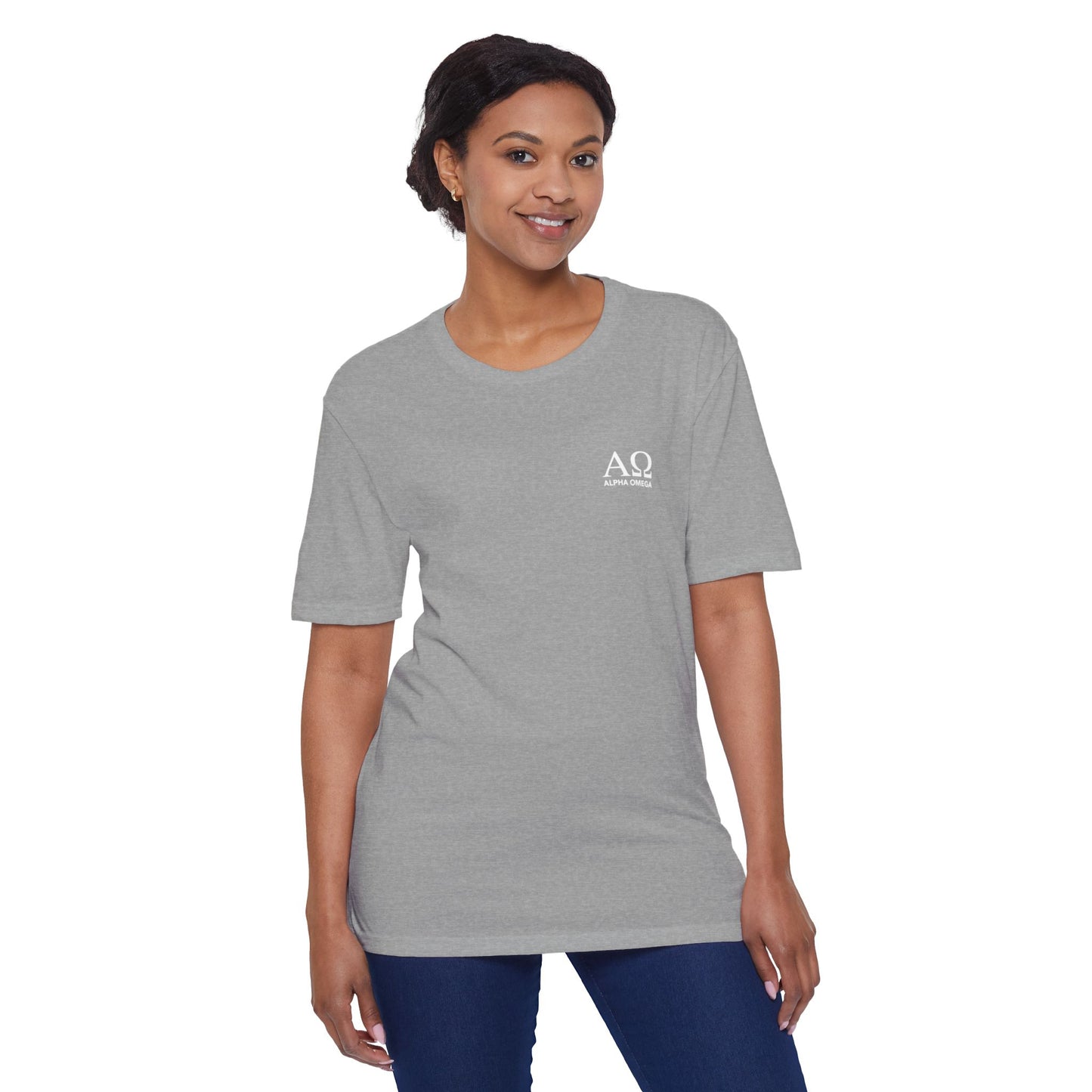 Alpha Omega Basic Letters T-Shirt