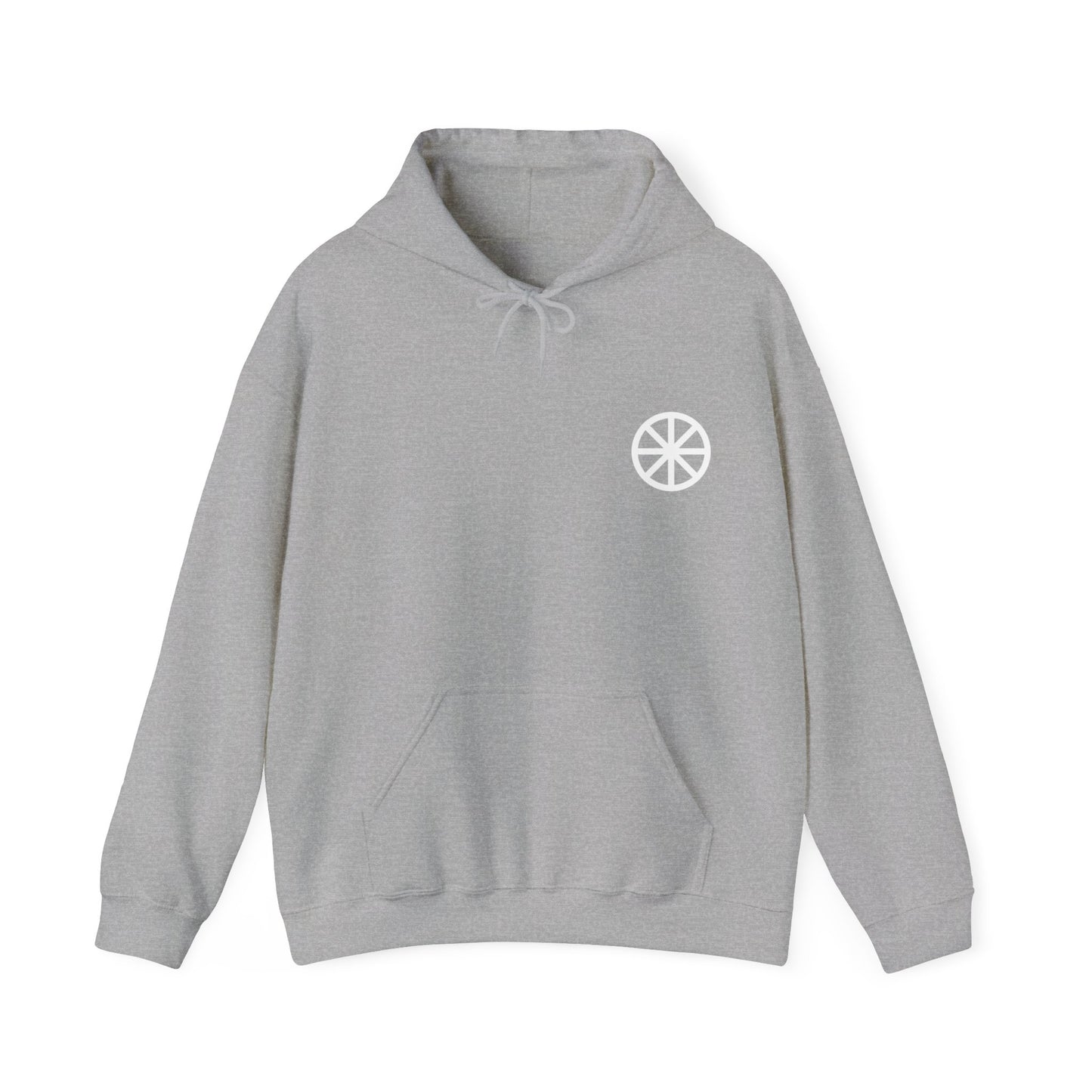 ICHTHYS Wheel Gildan Hooded Sweatshirt