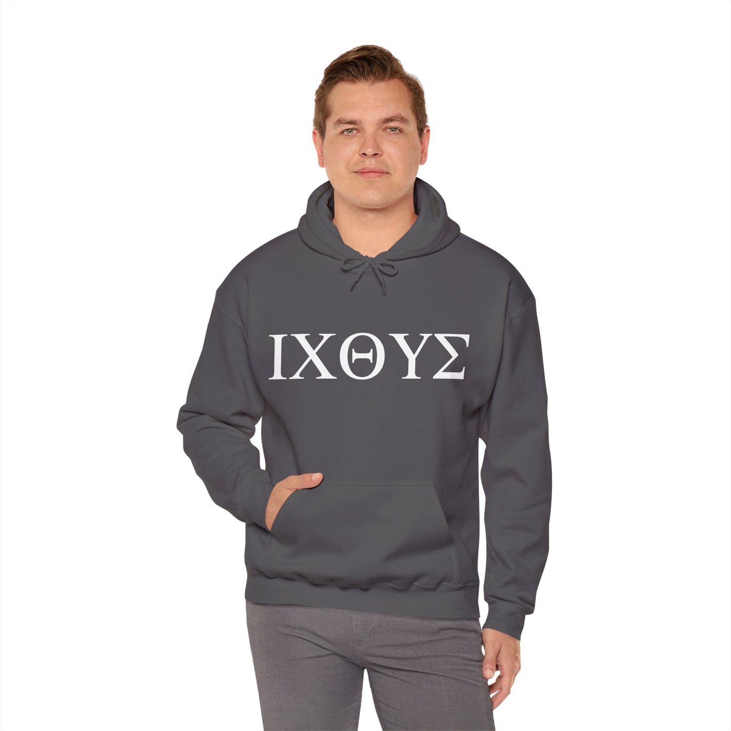 ICHTHYS Letters Hoodie