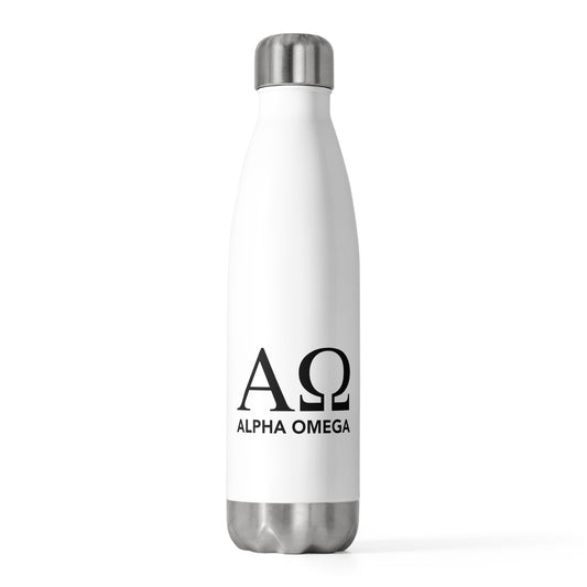 Alpha Omega Water Bottle - 20oz