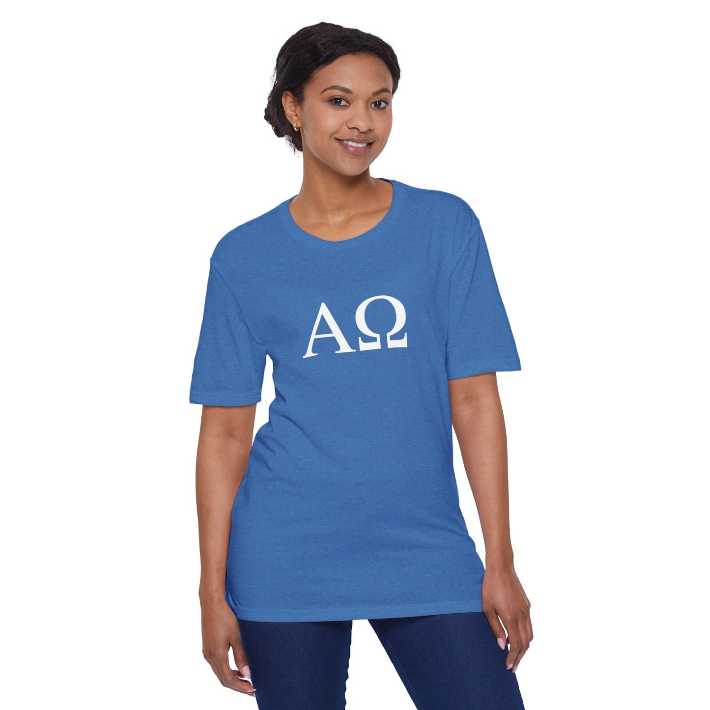 Alpha Omega Full Letters T-Shirt