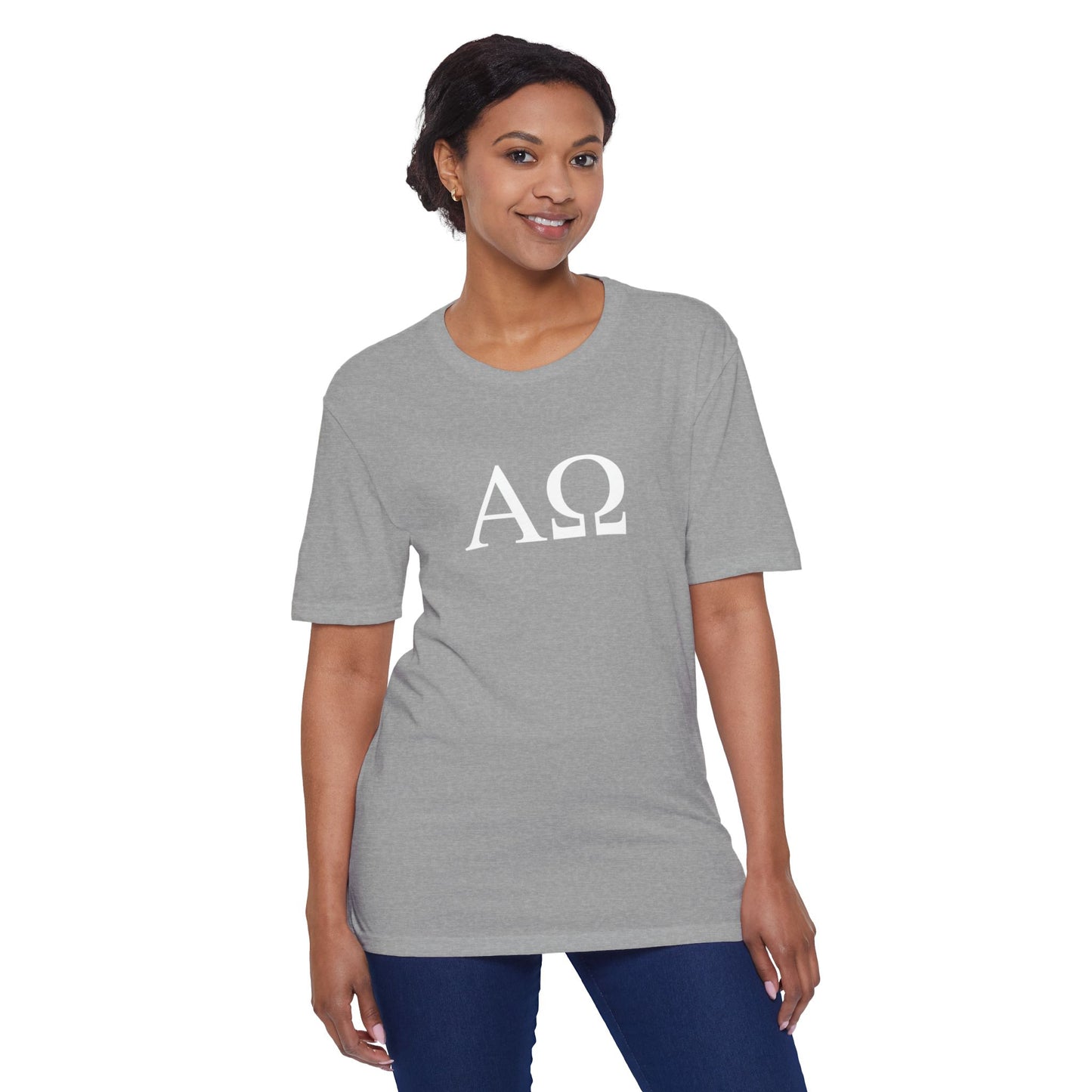 Alpha Omega Full Letters T-Shirt