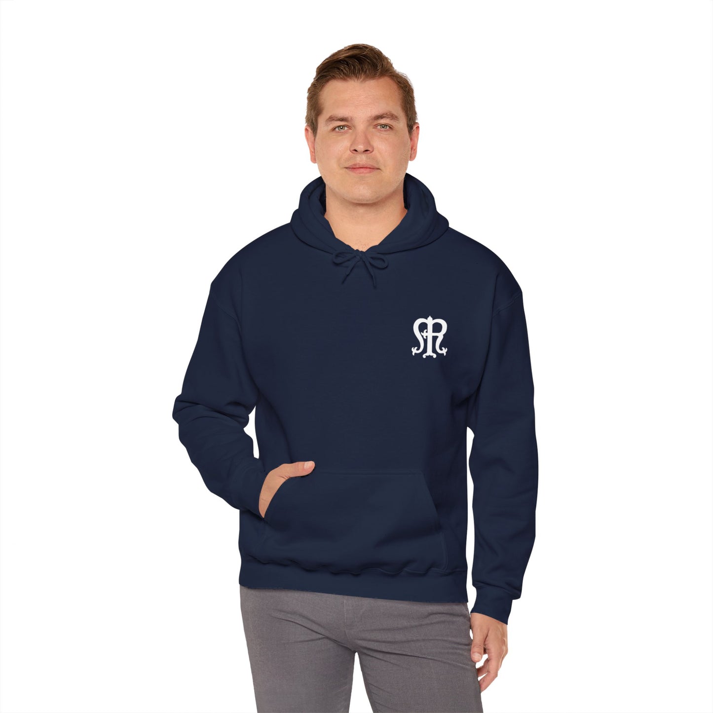 Marian Monogram Gildan Hooded Sweatshirt