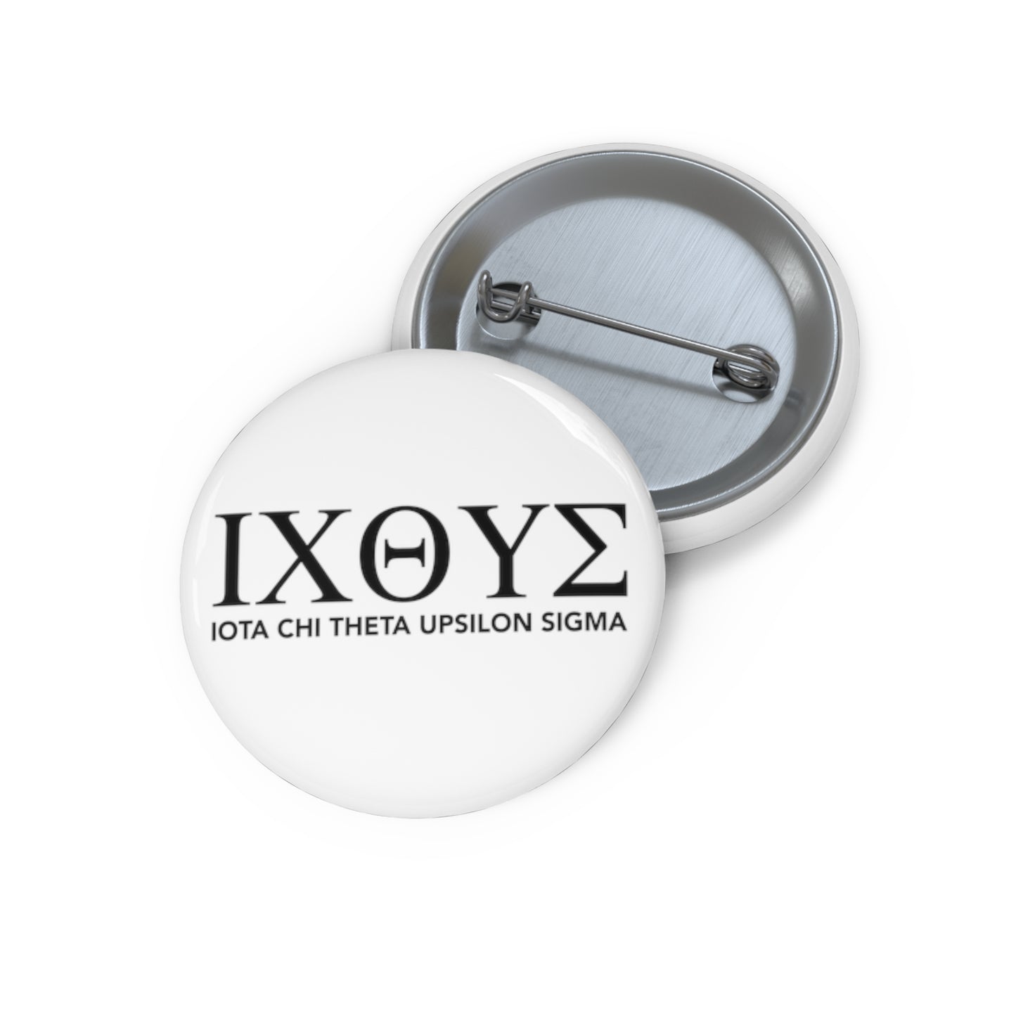 ICHTHYS Pin Button