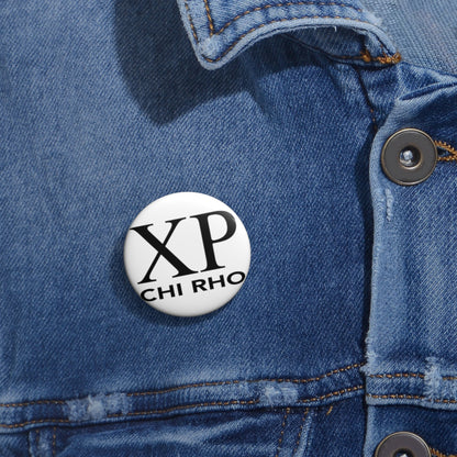 Chi Rho Pin Button